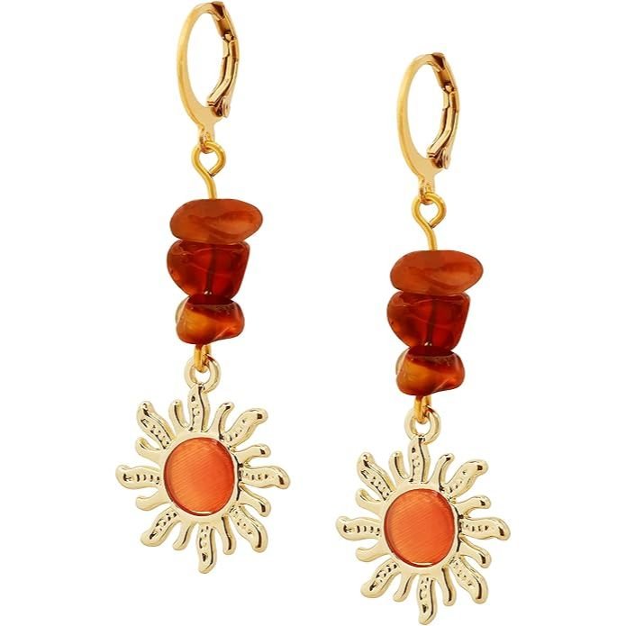 71dnVzJn3zL._AC_SY695_ Gothic Boho Crystal Sun Earrings